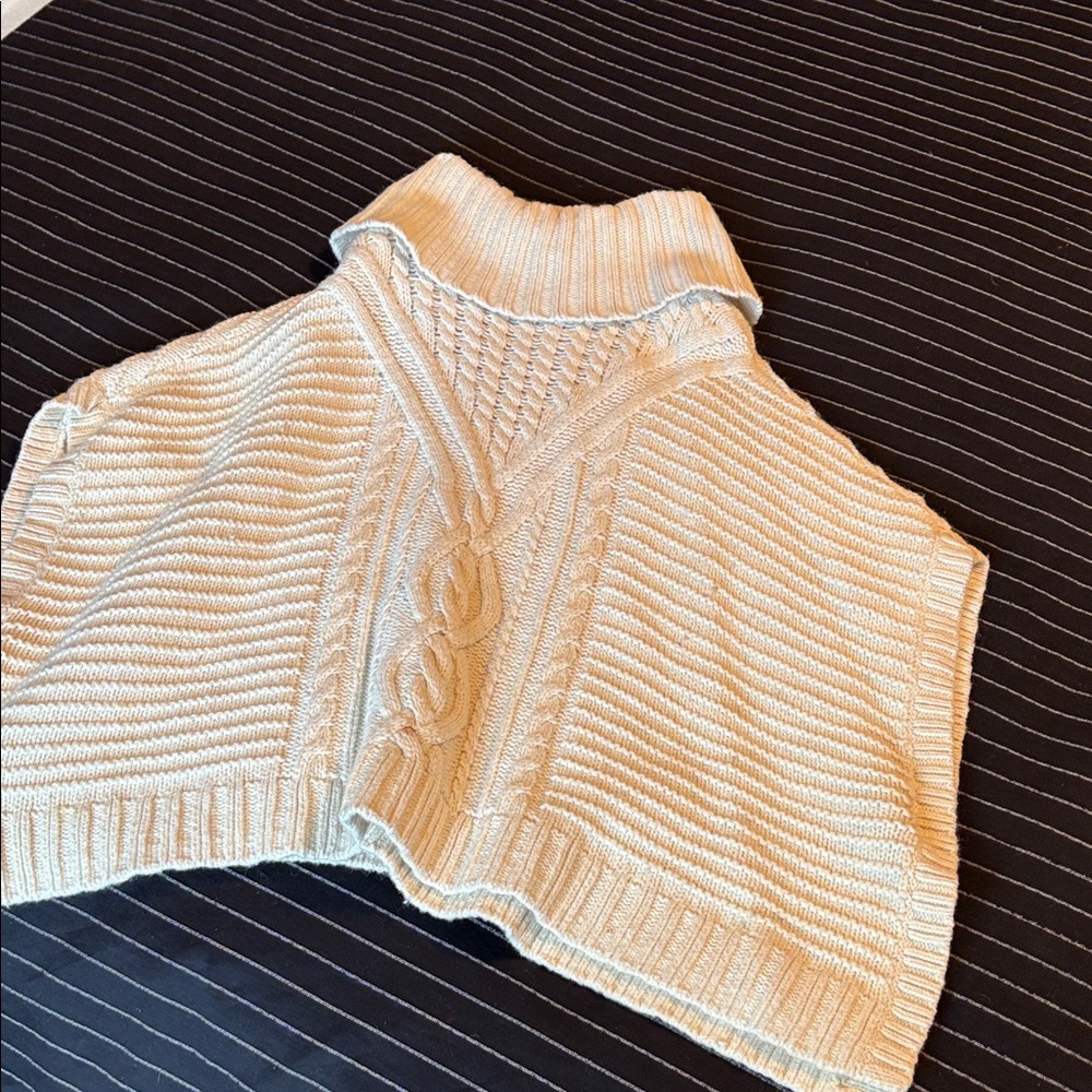 GAP Cream Cowl Neck Sweater